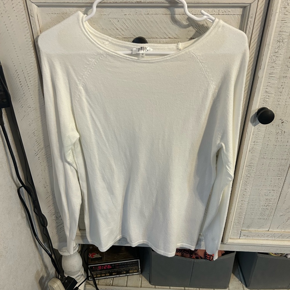 Basic Milano white light sweater